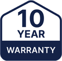 10 year warranty